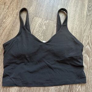 Black lululemon align tank